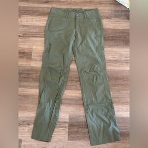Prana Women’s Olive Cargo Travel Pants